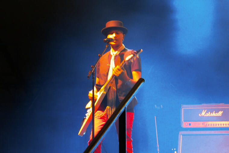 Performing with Asia Featuring John Payne - Bayside Stadium