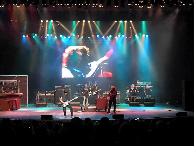Performing with Lou Gramm (Foreigner, Rock & Roll Hall of Fame), John Payne (Asia) - Sandy Amphitheater